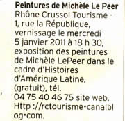 10 eme dition semaine "Histoires d'Amrique latine" de Saint-Pray en ardche avec l'association Ayllu et Partage sans Frontires - la presse - article 08